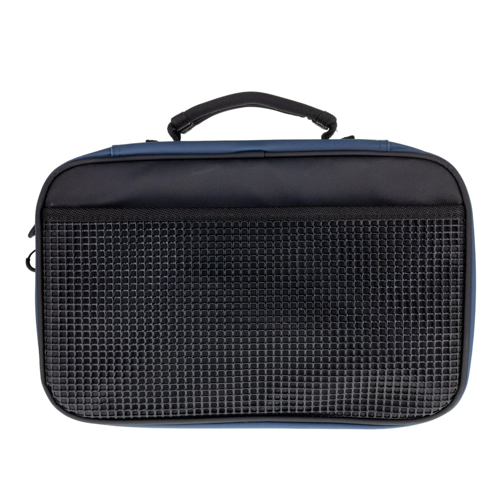 Reaction Tackle Deluxe bait binder open pocket layout highlighting ample storage.