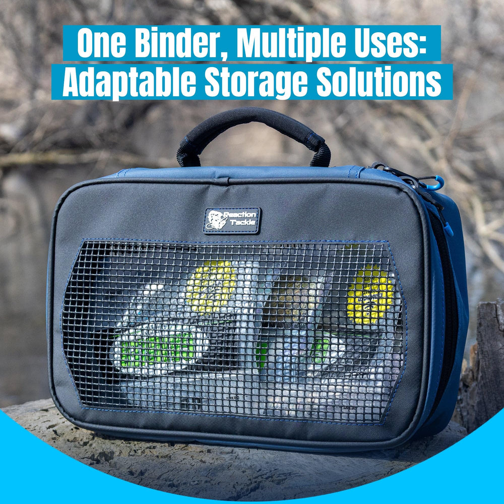 Reaction Tackle mesh bag on-water use demonstrates easy reach during fishing