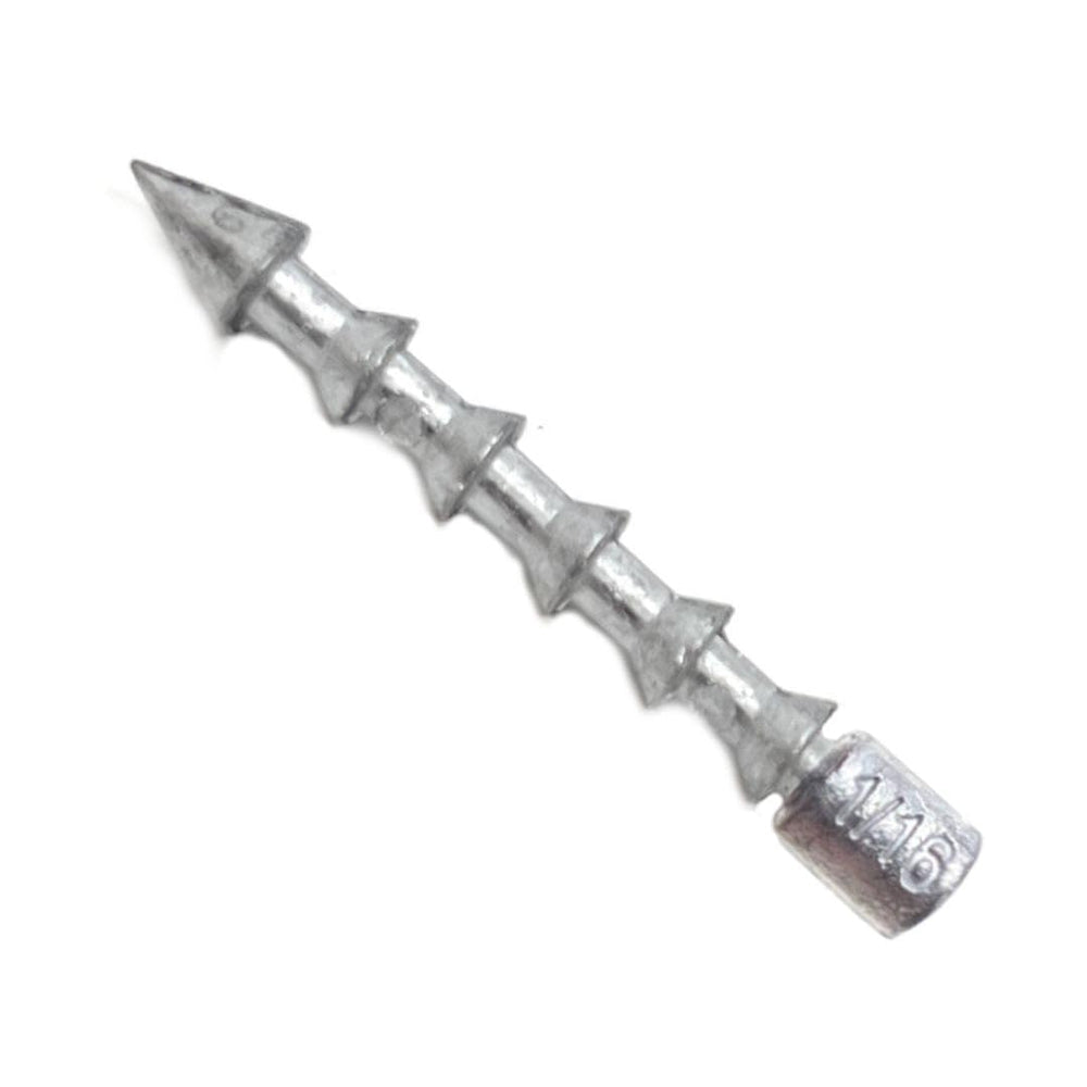 Reaction Tackle Lead Nail Weights extend casting distance and accuracy