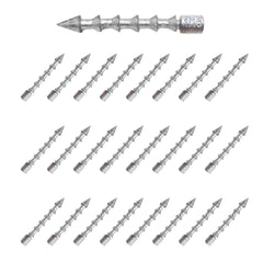 Reaction Tackle Lead Nail Weights insertion into bait for secure fit