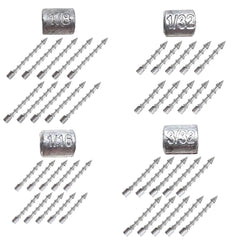 Reaction Tackle lead nail weights 1-32oz for neko rigs and precise bait action.