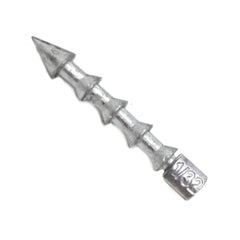 Reaction Tackle lead nail weights extend casting distance for more accurate casts.
