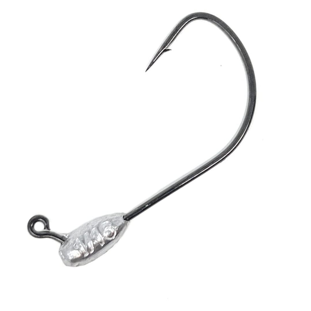 Reaction Tackle lead tube jig head close-up highlighting precise finish for sensitive bites