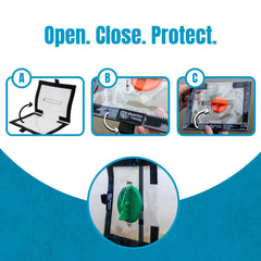 Reaction Tackle 5-pack lure wraps keep lures organized and protected.