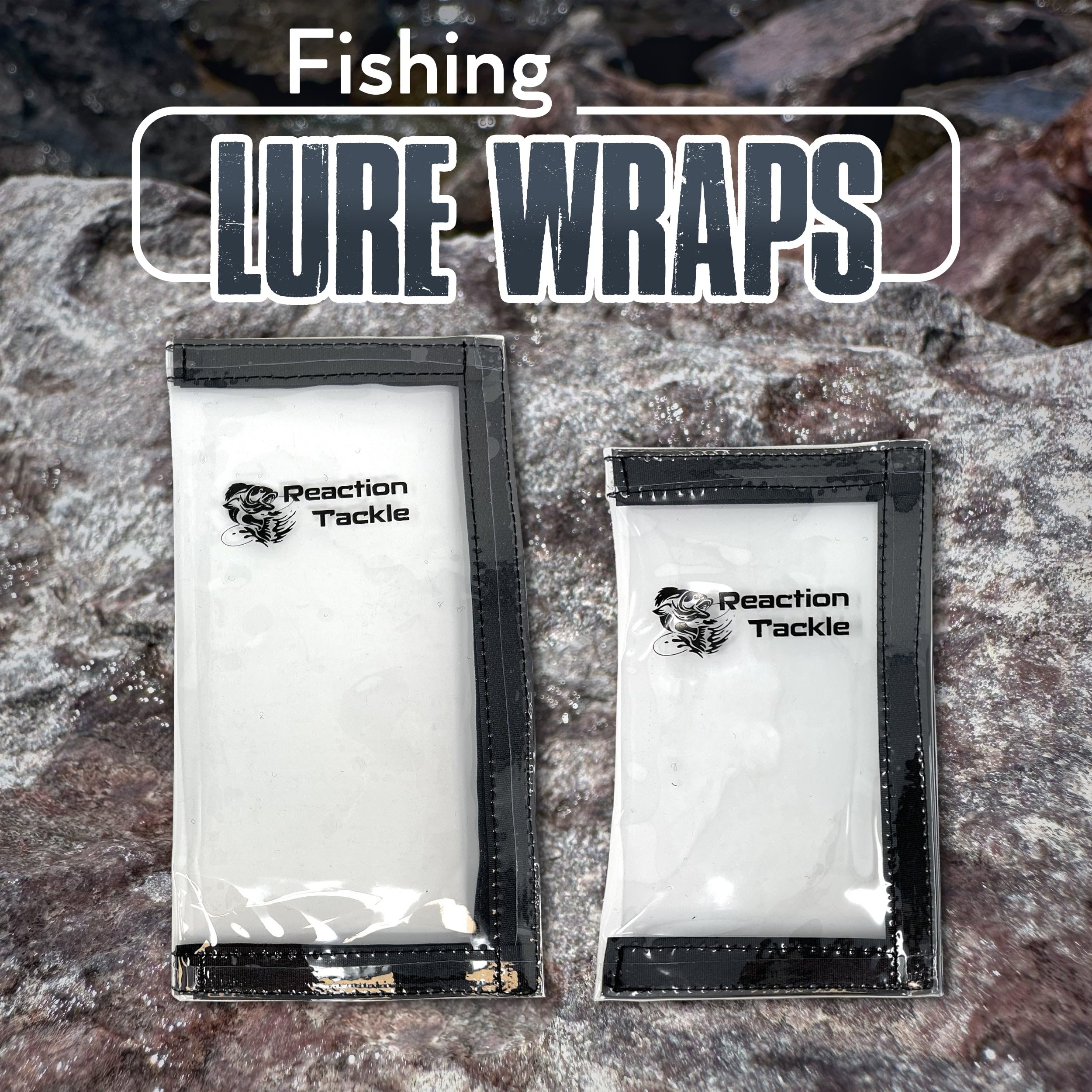 Reaction Tackle lure wrap large protects bigger lures during transport