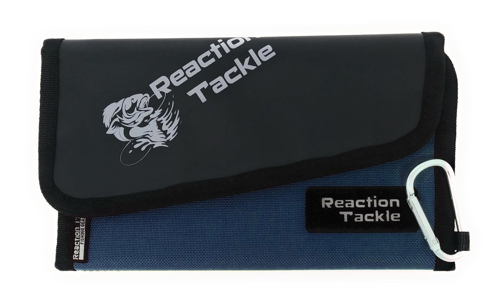 Blue Reaction Tackle small bait binder with six clear sleeves