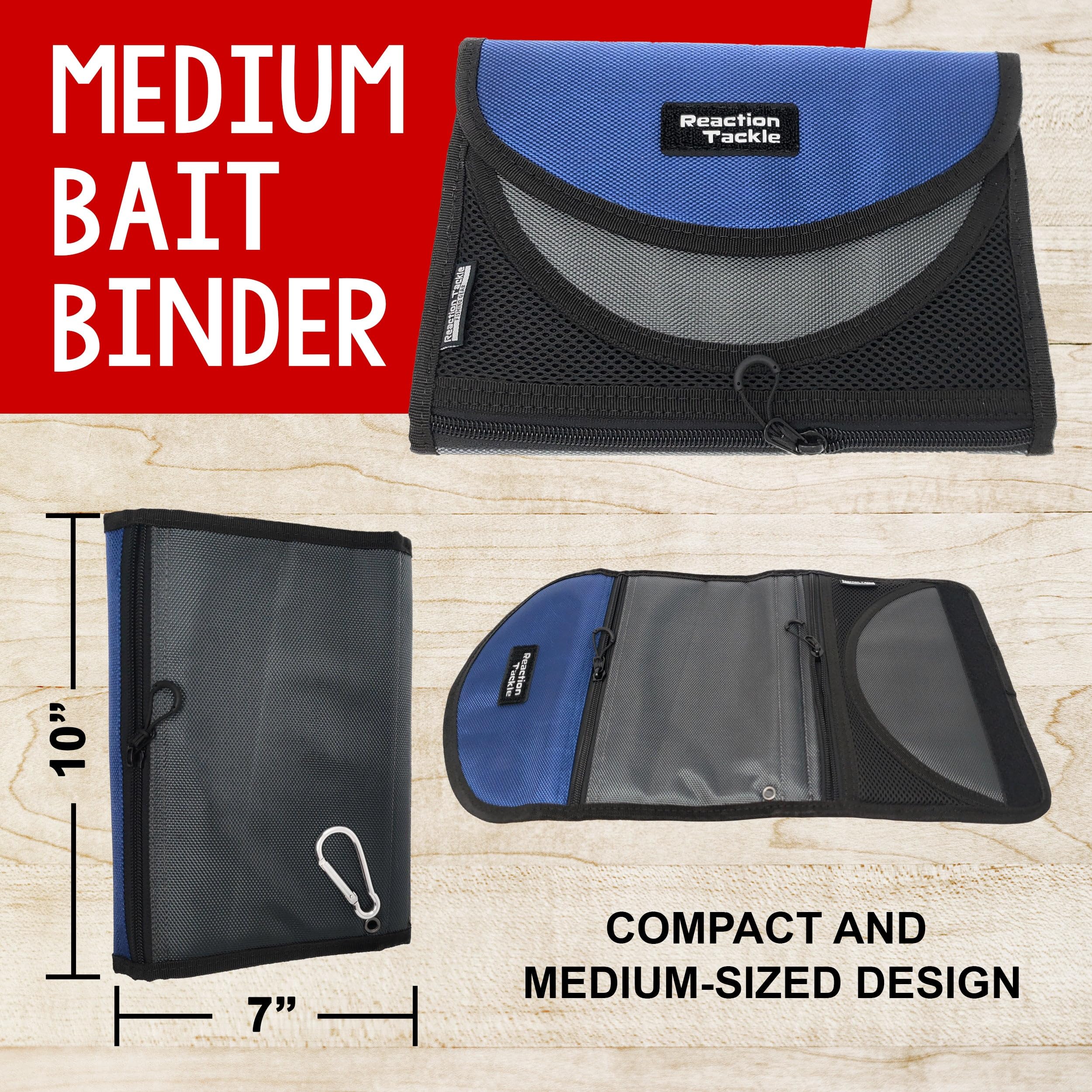 Interior compartments of Reaction Tackle Organizer Case