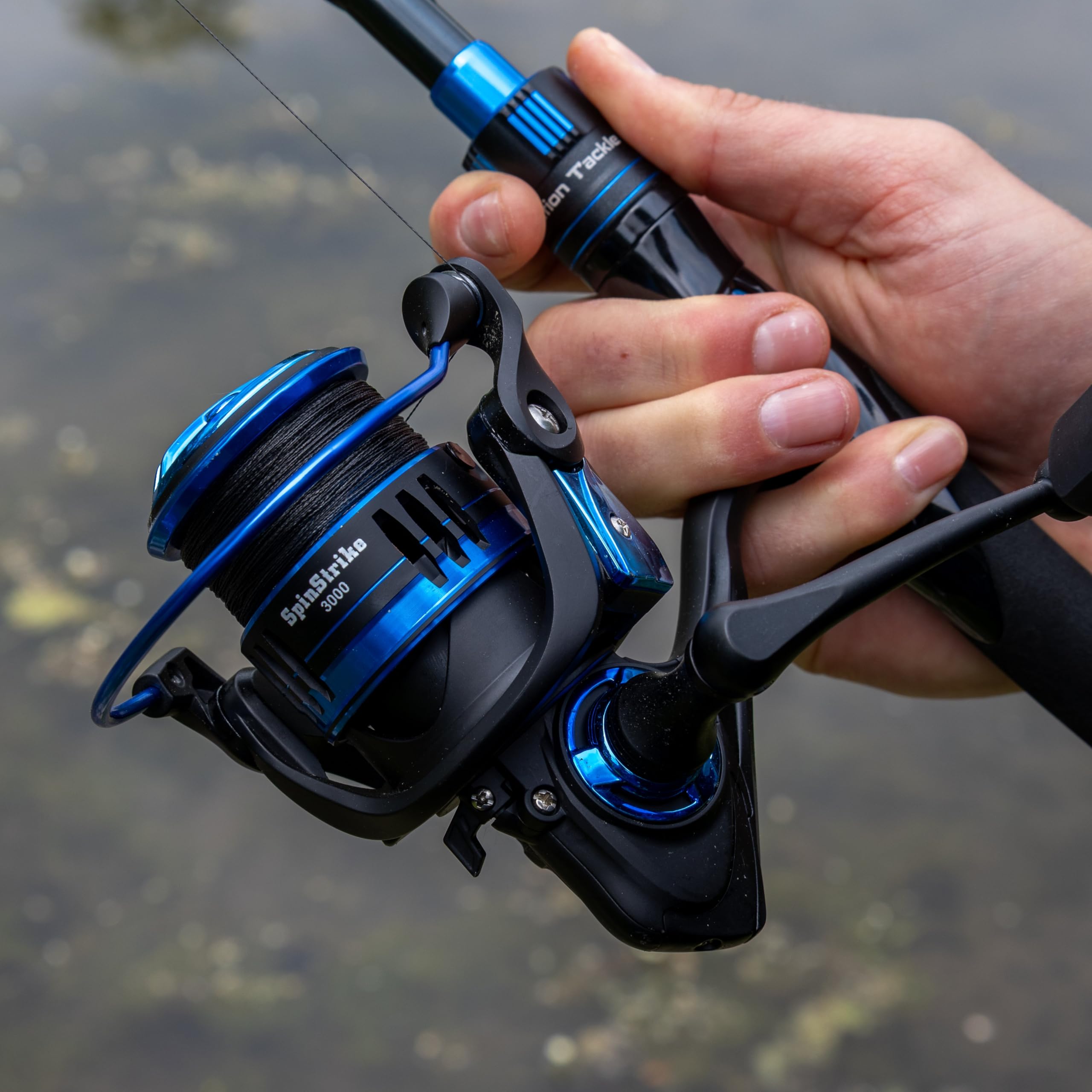 Reaction Tackle REACTION-2000 freshwater-ready components resist corrosion.