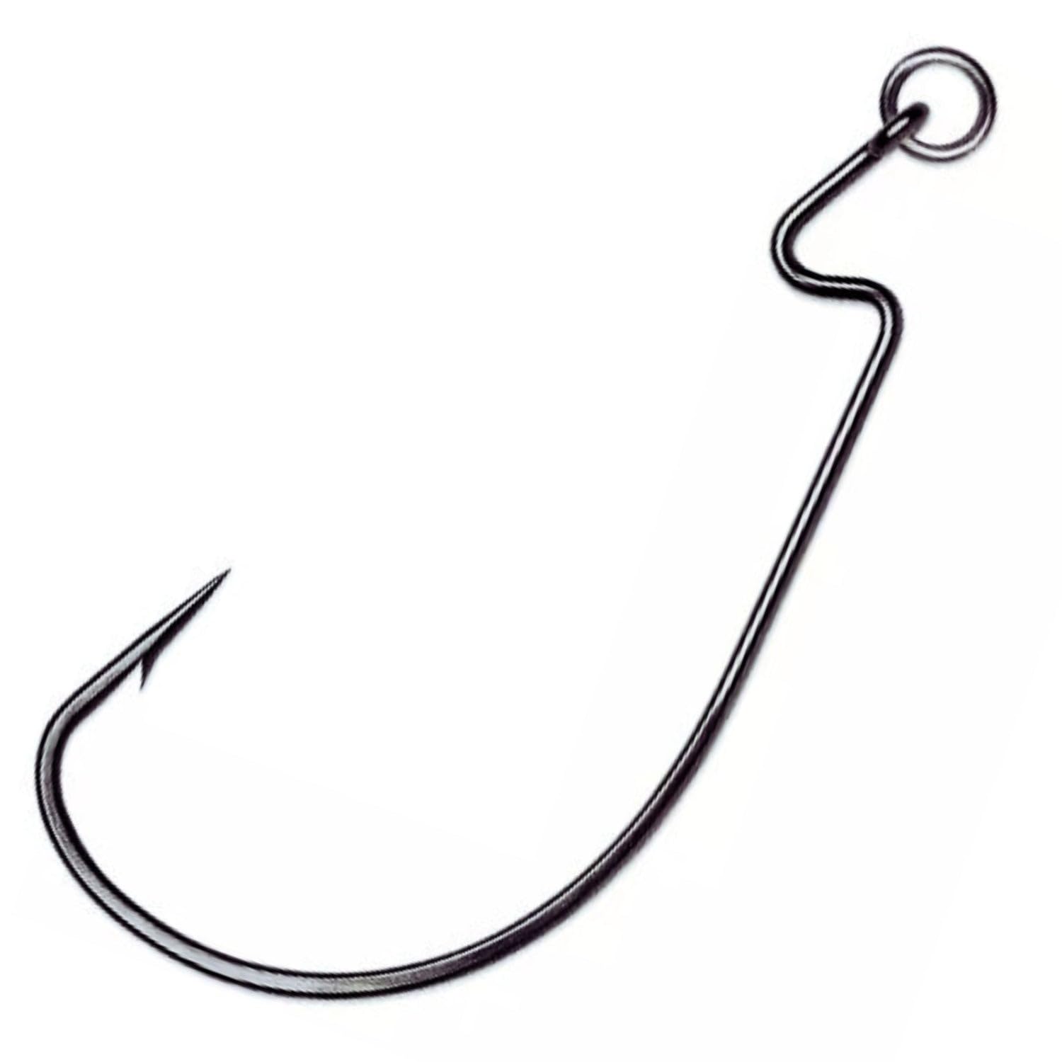 The wide gap securely holds larger soft plastics for bigger bass and pike.