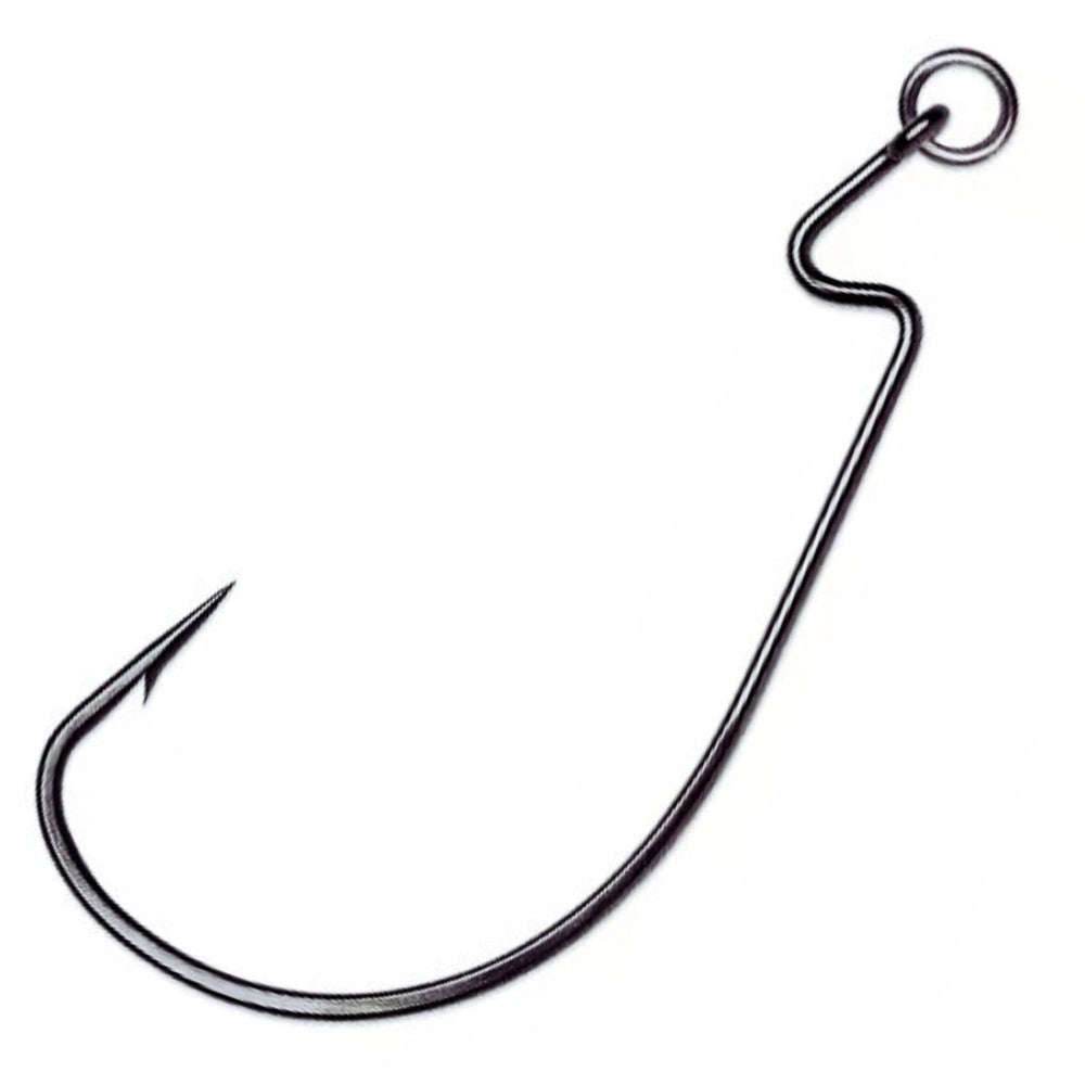 The wide gap securely holds larger soft plastics for bigger bass and pike.