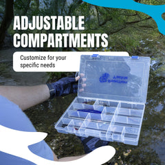 3600 size tackle tray showing compartments
