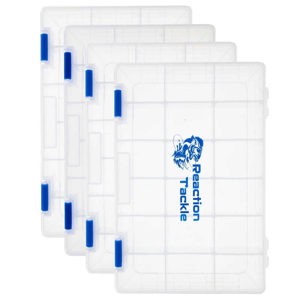 Reaction Tackle 3600/3700 fishing tackle trays with clear lid