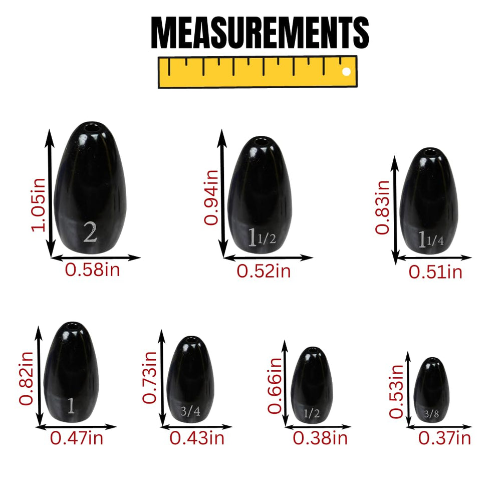 Reaction Tackle 1oz black never-chip matte finish ensures long-lasting color retention.