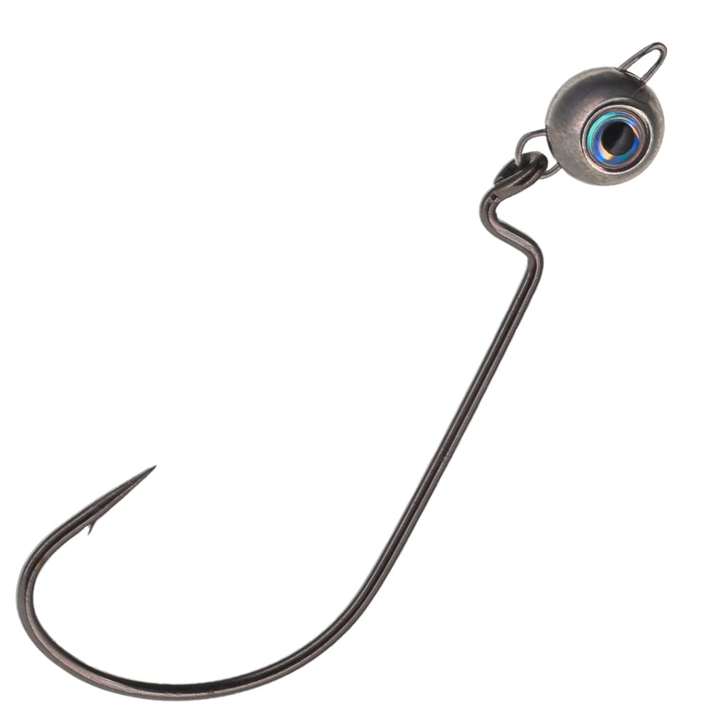 Reaction Tackle Tungsten Jig Head emphasizes high sensitivity and precise feel through dense tungsten material.