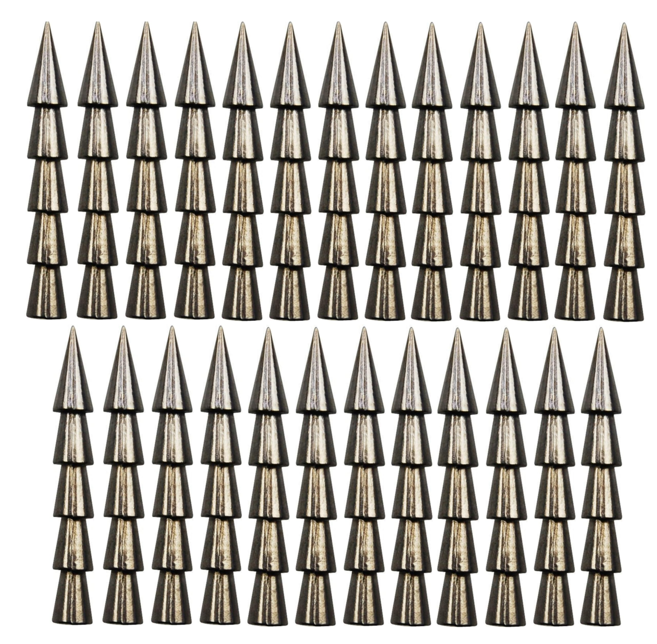 Reaction Tackle tungsten nail weights 1/8 oz pack shot highlighting durable construction for bass fishing