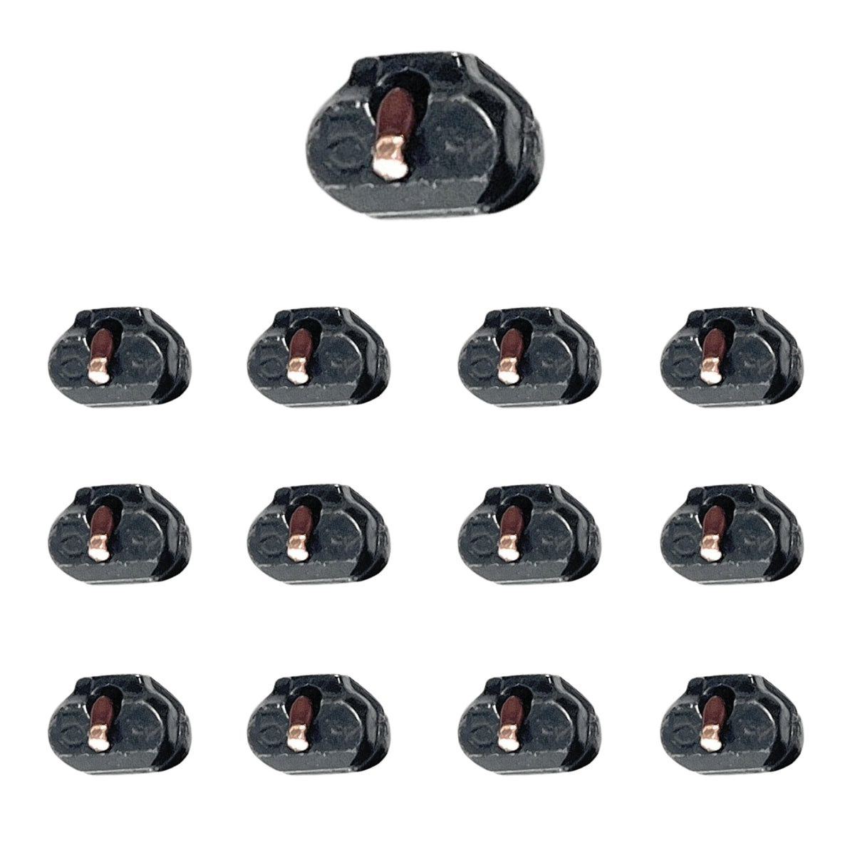 Reaction Tackle tungsten split shot weight in #4 size for heavy cover casting