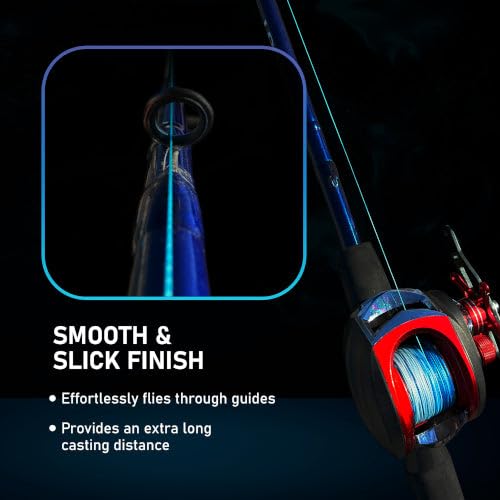 Reaction Tackle ultra-high-molecular-weight polyethylene closeup conveys strong durability
