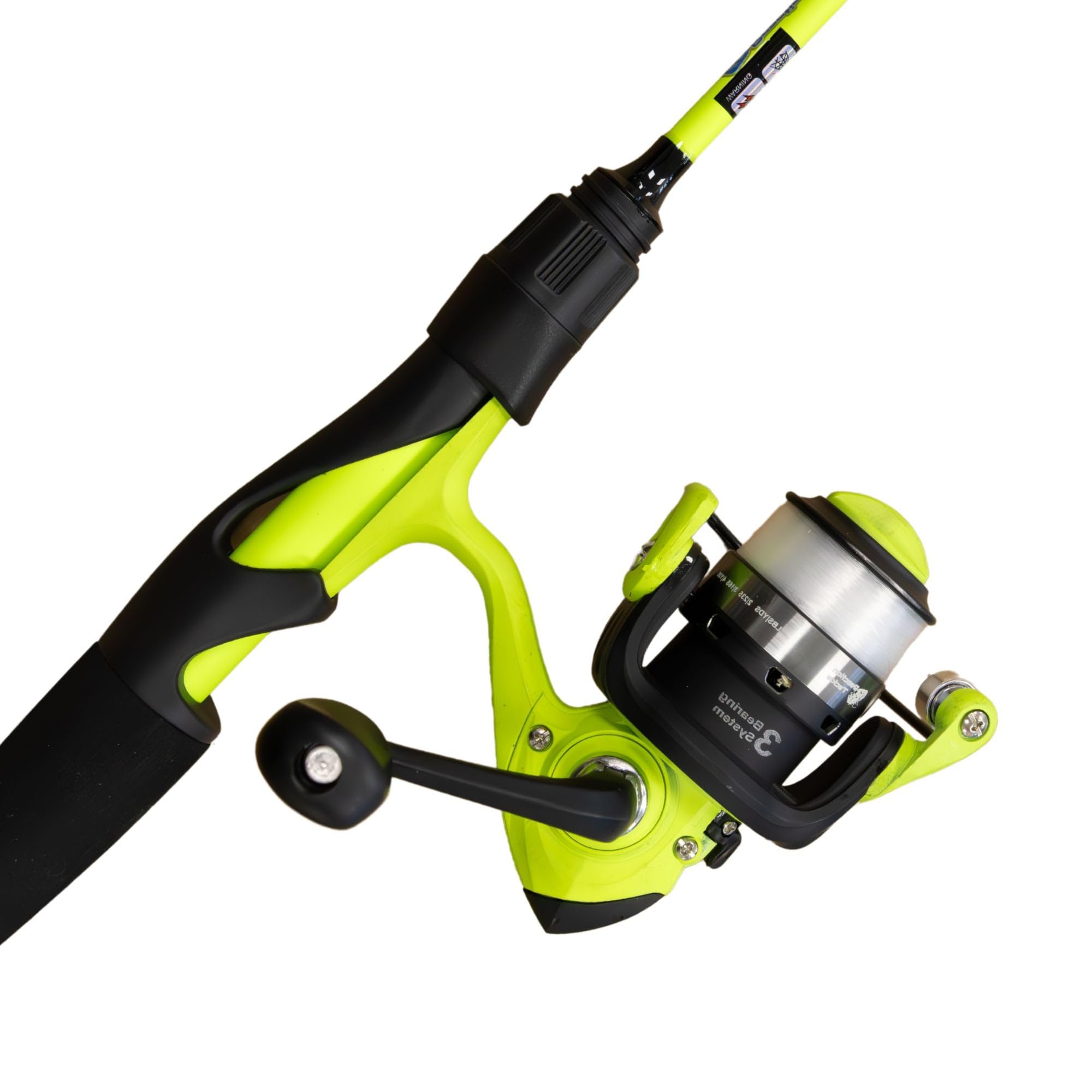Reaction Tackle Ultra Light rod and reel combo ready for delicate panfish presentations.