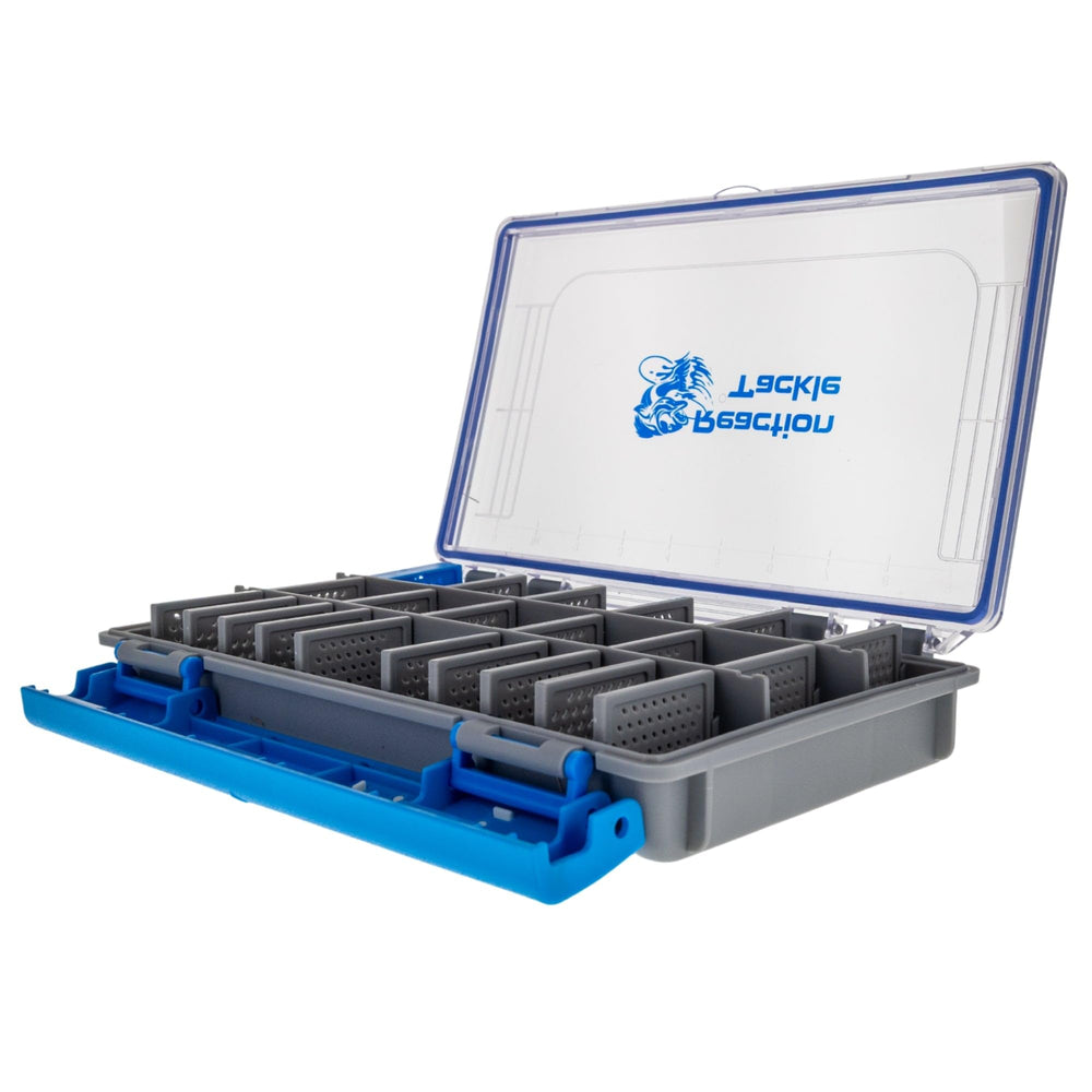Reaction Tackle UltraSeal tray ideal for boat, kayak, and shore setups.