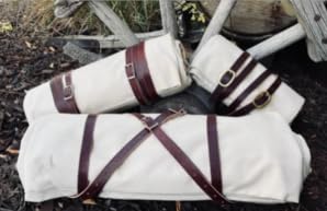 Adult-sized Read's bedroll offers a comfortable, versatile sleep surface.