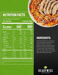 ReadWise Pasta Vodka with Chicken close-up of ingredients—premium ingredients for a satisfying meal.