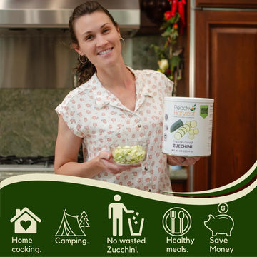 Ready Harvest #10 can with resealable lid for durable storage