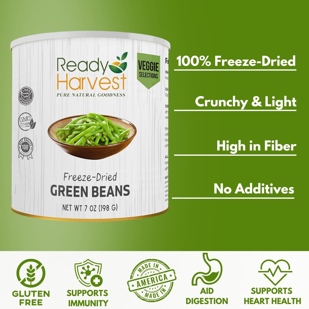 Ready Harvest green beans stir-fry highlights versatile cooking for weeknight dinners.