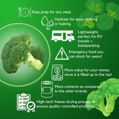 Ready Harvest in-kitchen broccoli rice ready image shows versatile meal options.