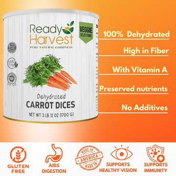 Ready Harvest pantry-staple carrots keep everyday cooking convenient.