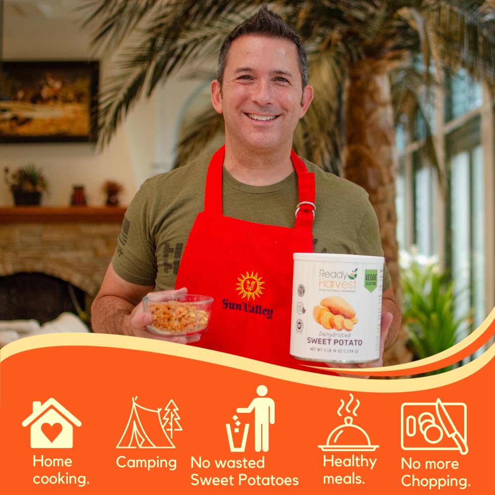Ready Harvest sweet potatoes casserole prep highlights versatile ready meals