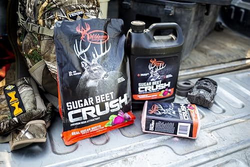 Ready-to-use Sugar Beet Crushed Brick salt lick for deer in the wild
