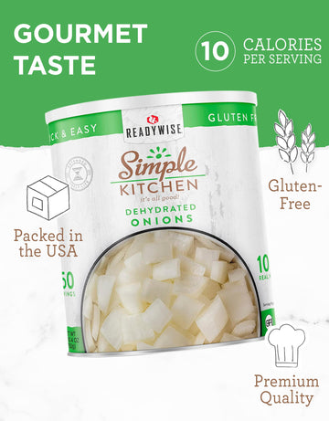 ReadyWise dehydrated onions backpacking kit ready snack flavor boost