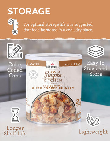 ReadyWise gluten-free shelf-stable option supports gluten-free cooking.