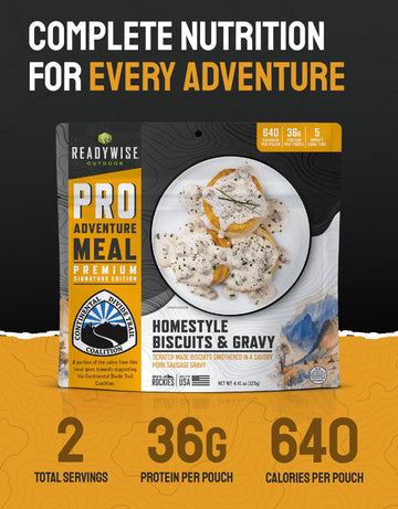 ReadyWise athlete-designed recipe blends gourmet flavor with practical outdoor nutrition