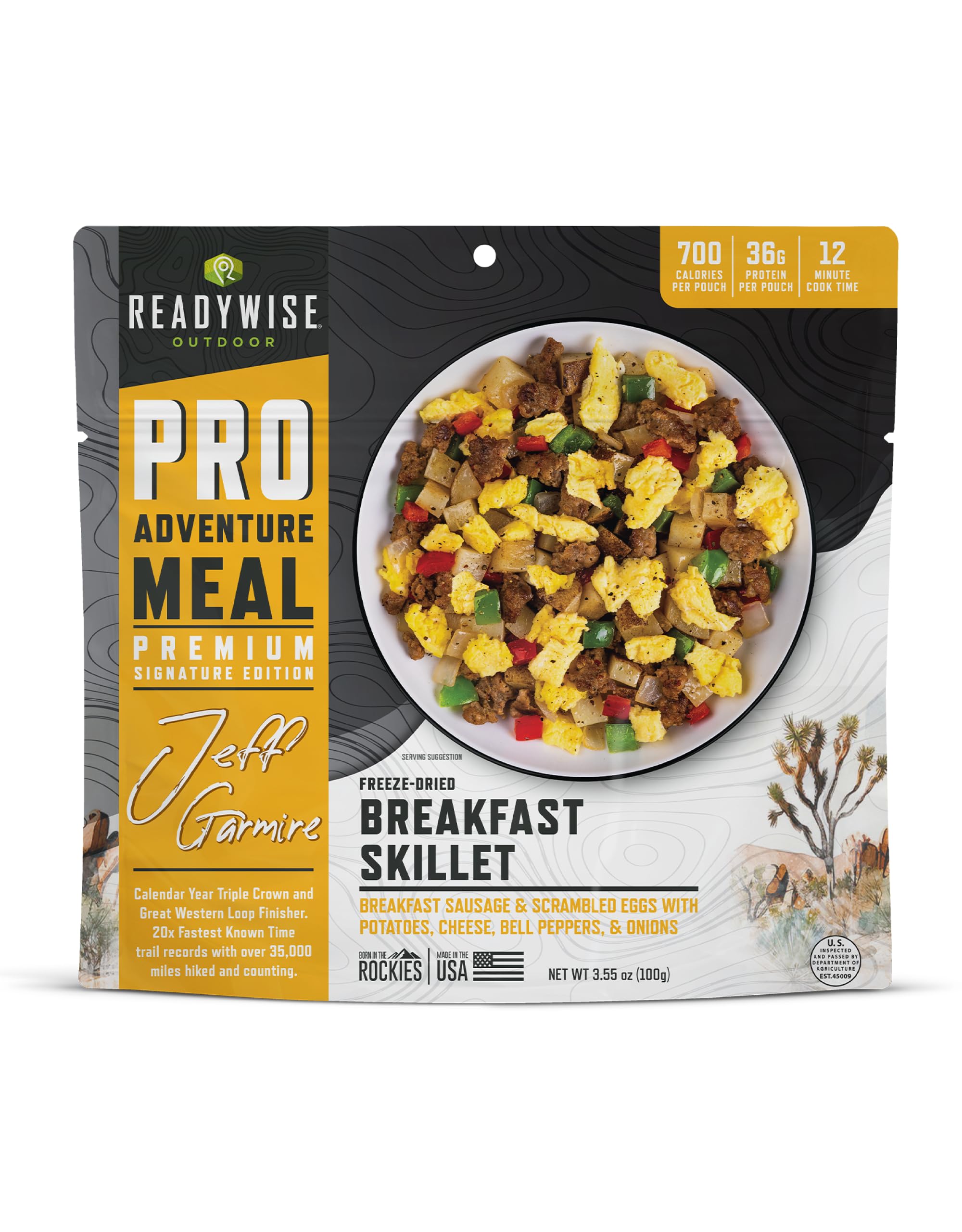 ReadyWise Outdoor Pro Adventure Meal - Breakfast Skillet (2 Servings ...
