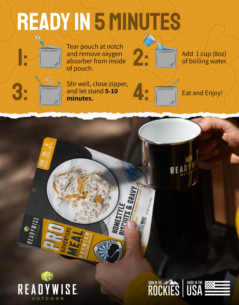 ReadyWise supports the Continental Divide Trail Coalition with sales