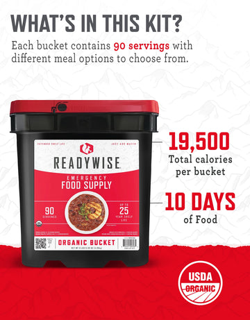 ReadyWise split-lid tray in use, allowing easy portioning and serving.