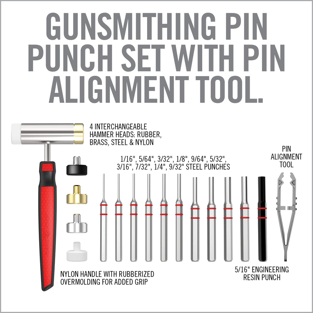 Real Avid bench block with embedded 1911 bushing wrench for on-tool adjustments
