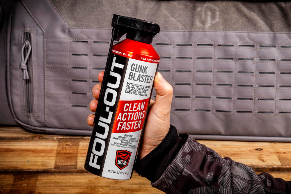 Cleans action, chamber, bolt group and other hard-to-reach parts