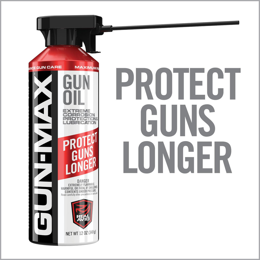 Real Avid Gun Max Gun Oil - lubricant and cleaner bottle