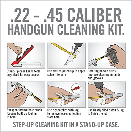 Real Avid PRO Handgun Cleaning Kit in travel-friendly case