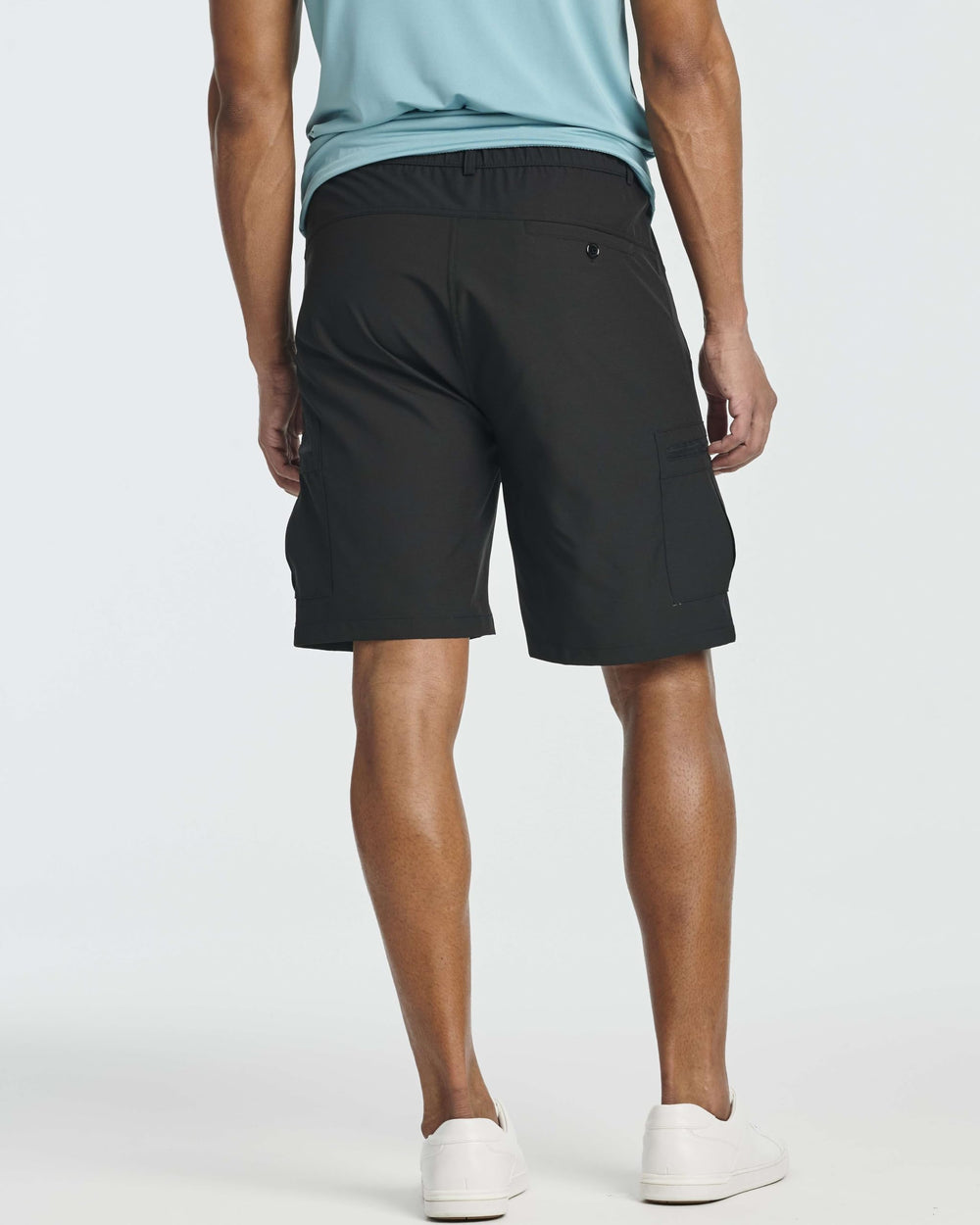 Real Essentials cargo shorts side-pocket layout for easy access