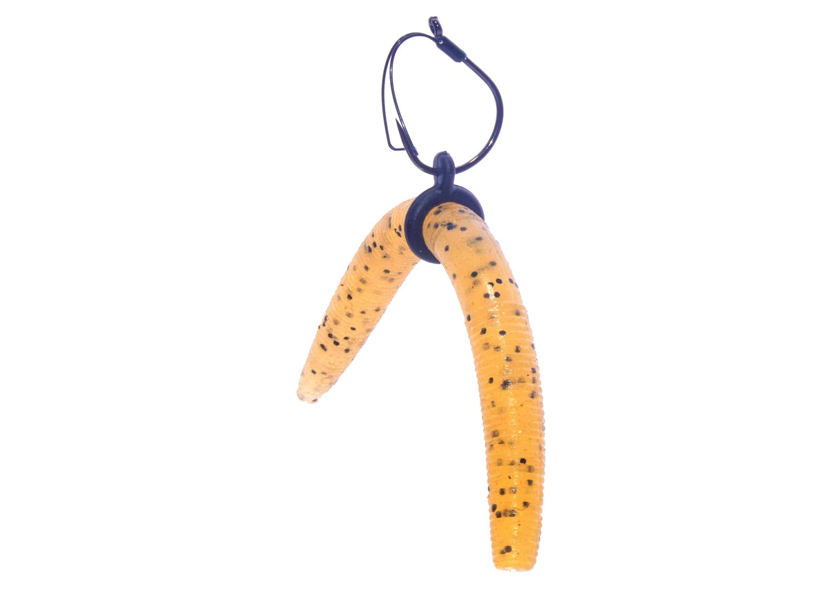 REAL FISH Sink-O-Ring Wacky Rig kit in black for fast, secure baiting.