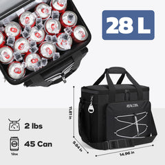 RealCool leak-proof closure keeps contents secure during picnics and trips.