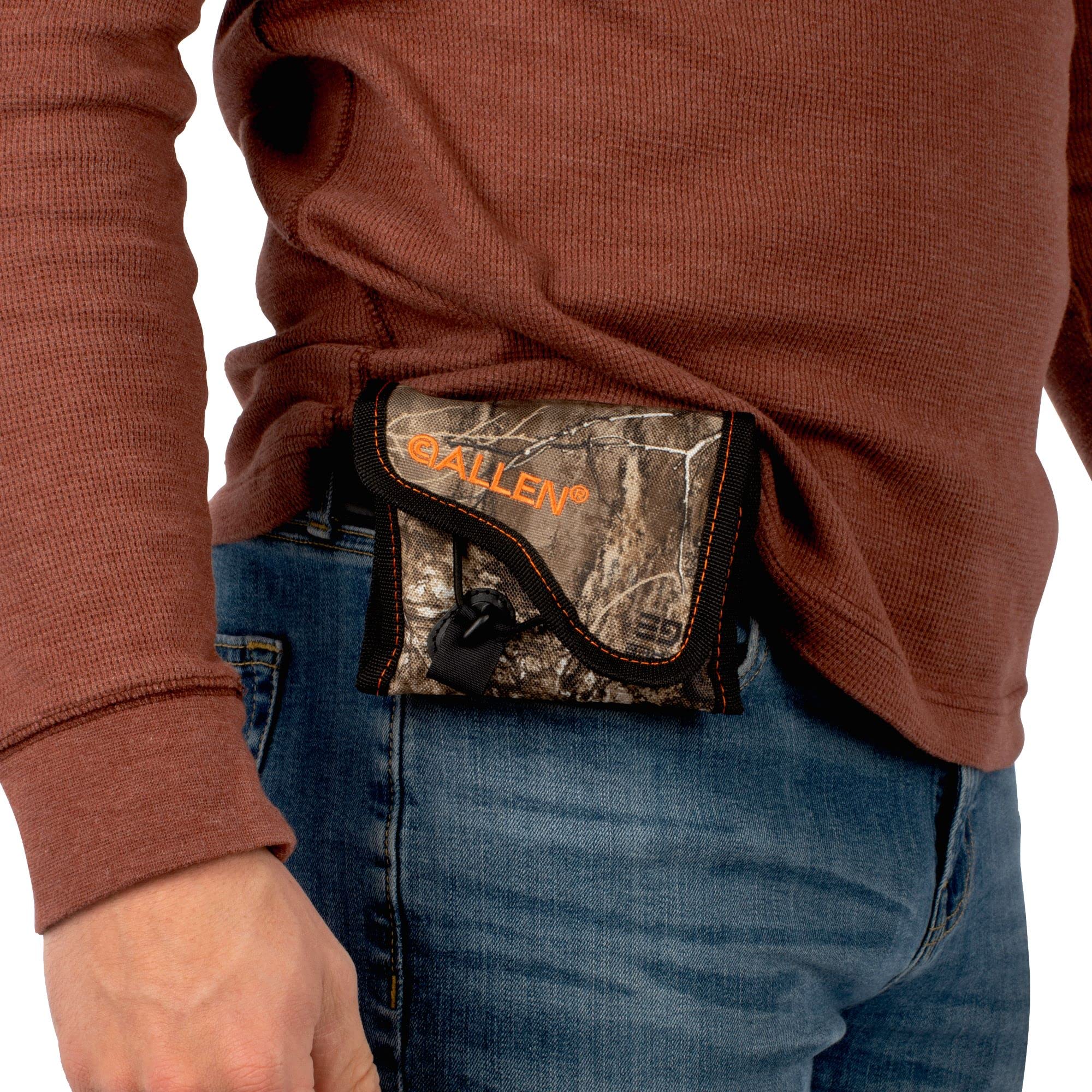 Close-up of Realtree Edge Endura fabric used for ammo pouch