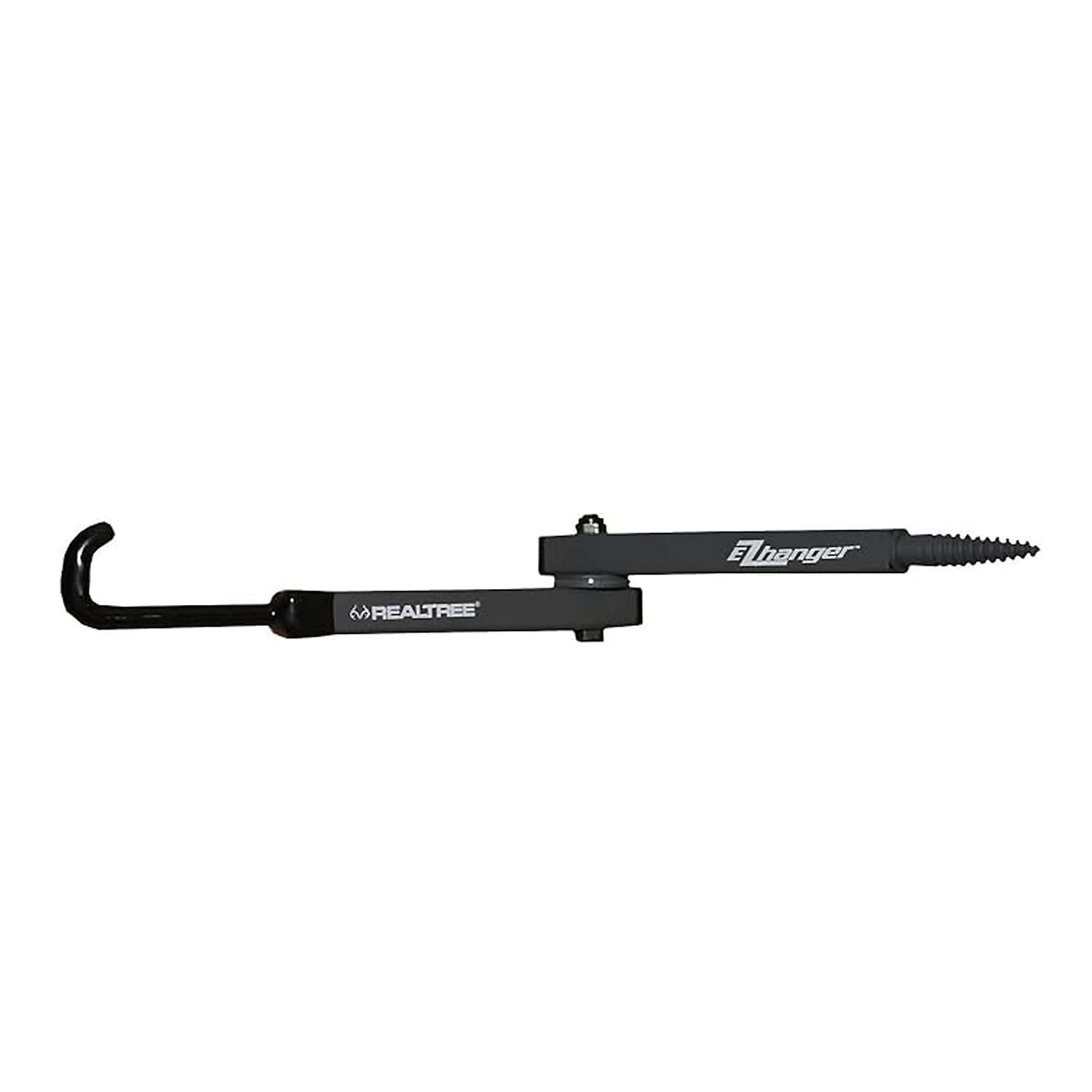Realtree EZ Hanger with 13-inch dual arms ready for quiet bow placement.
