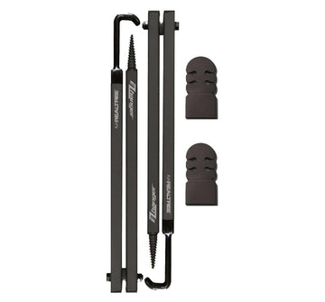 Realtree EZ Hanger 23inch two-arm extension in use for precise gear placement in the field