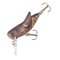 Rebel Bighopper Matte Brown topwater action entices bass
