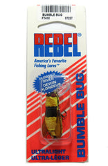 Rebel Bumble Bug lifelike paint detail mimics a buzzing insect to entice panfish