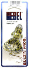 Rebel Buzz’n Frog's free-spinning legs churn water to grab bass attention